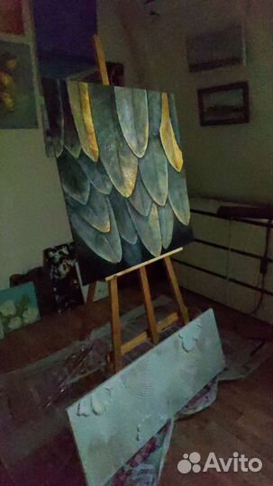 Интерьерная картина текстурная