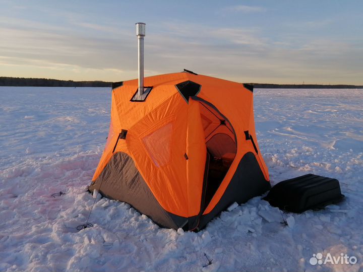 Палатка для зимней рыбалки cube