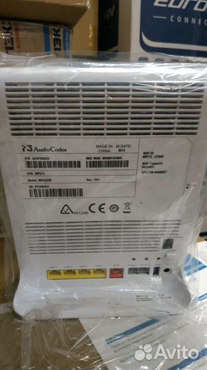 Мультимедийный шлюз AudioCodes MP 272 новый