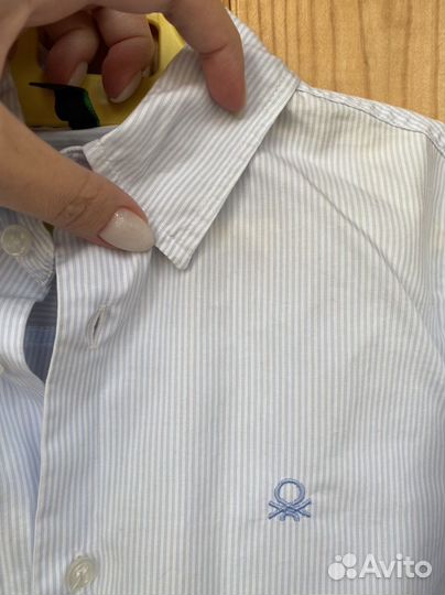 Рубашка для мальчика benetton 130