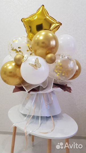 Гелиевые воздушные шары, букеты