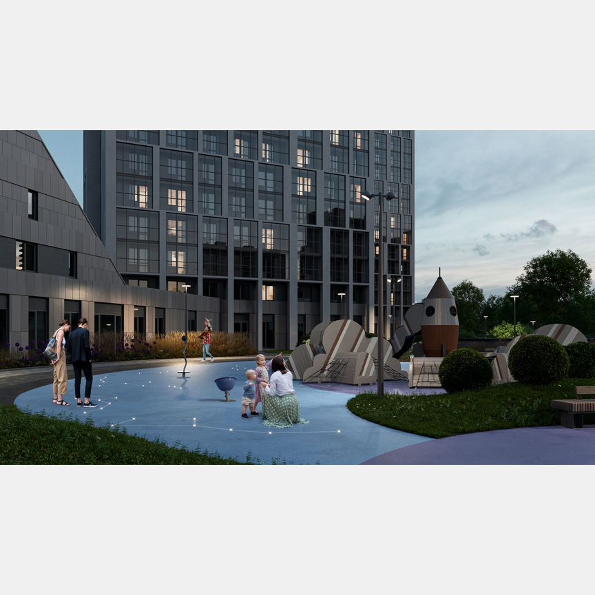Квартира-студия, 23 м², 5/25 эт.