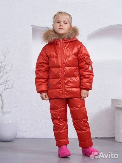 Пуховые костюмы Buba Winter на девочек теплые