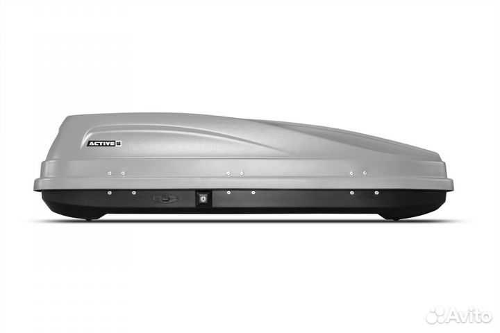 Автобокс на крышу Active S 320л Серый