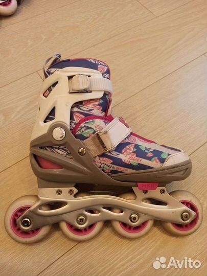 Роликовые коньки детские раздвижные