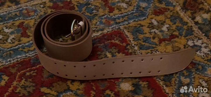 Ремень кожаный 3 рост