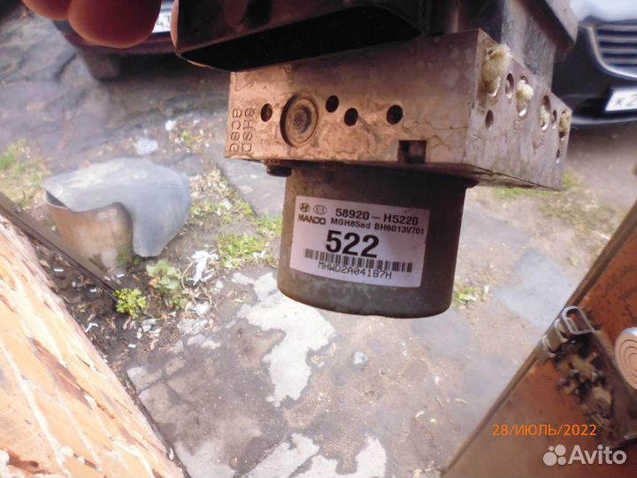 Киа рио 4 абс блок