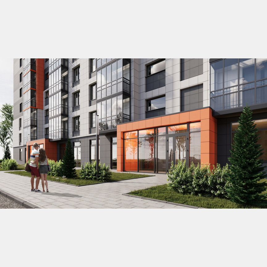 1-к. квартира, 41,4 м², 4/9 эт.