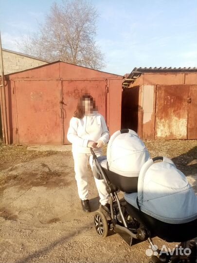 Коляска для двойни 2 в 1 mira