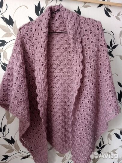 Платок шаль шерсть