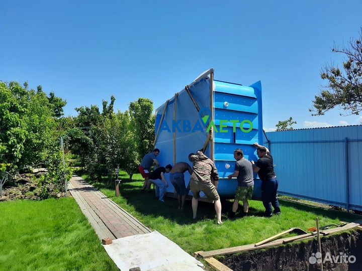 Бассейн из полипропилена