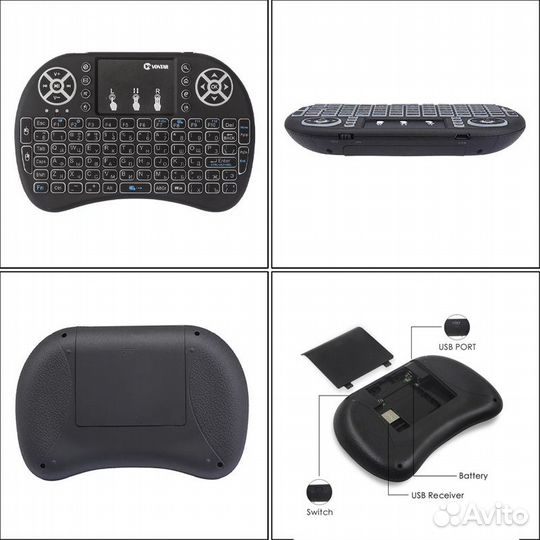 Новая беспроводная универсальная клавиатура