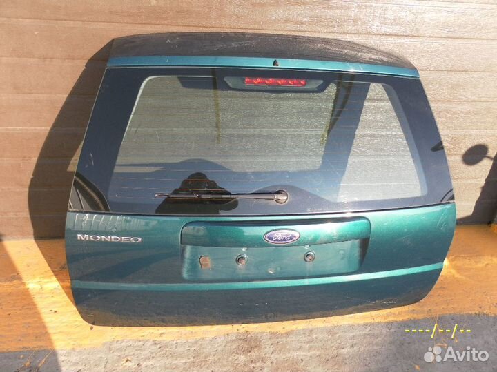 Крышка багажника Форд Мондео 3 универсал зеленая