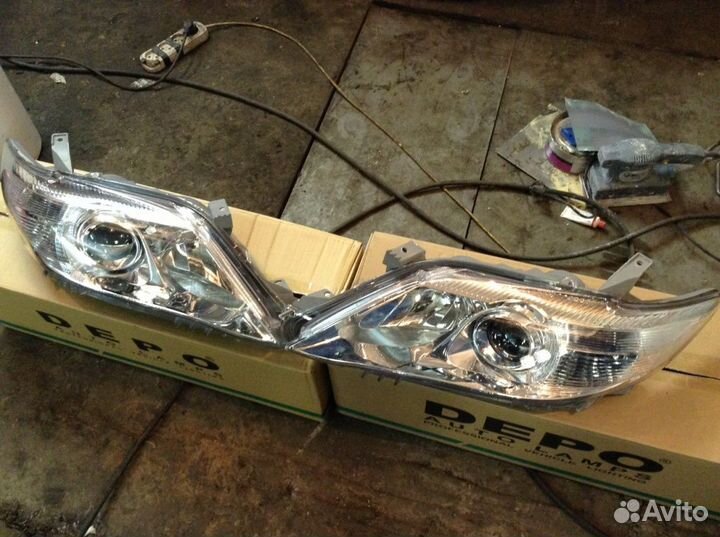 Camry.(h7/hb3/py21/w/w5w) / Фара левая под коррект