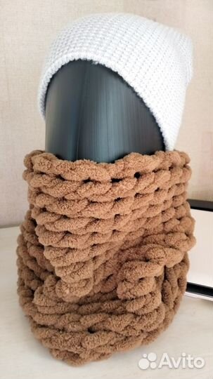 Снуд шарф женский