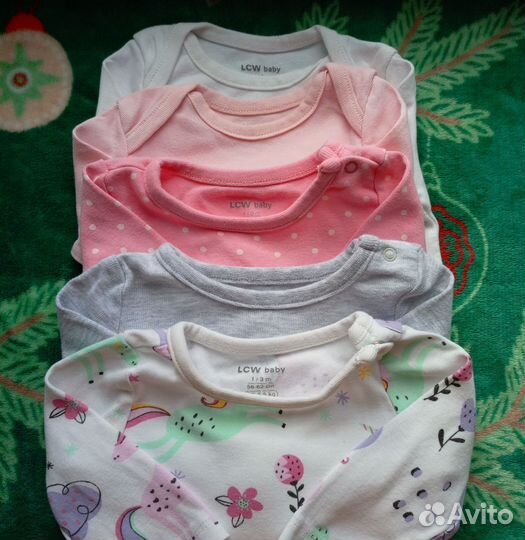 Большой пакет одежды 56-62 для девочки