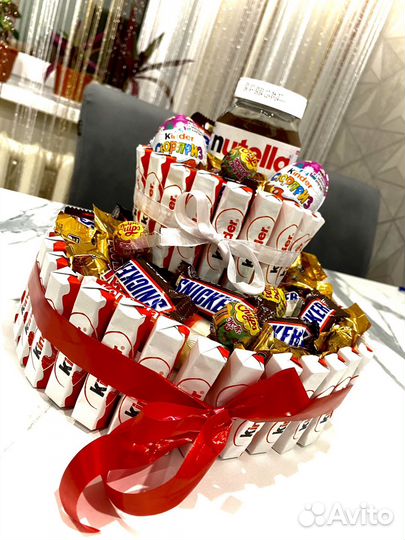 Торт из киндеров