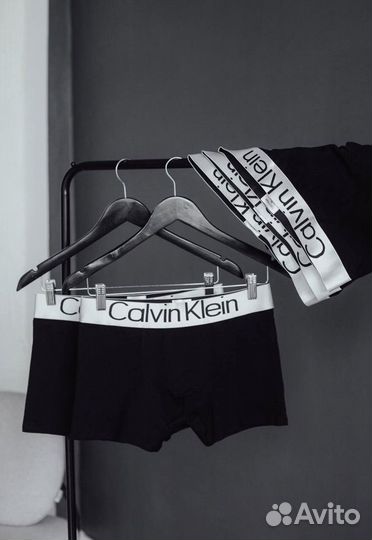 Трусы мужские боксеры calvin klein черные арт.621