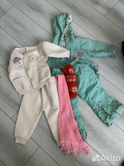 Пакет вещей на девочку 80-92