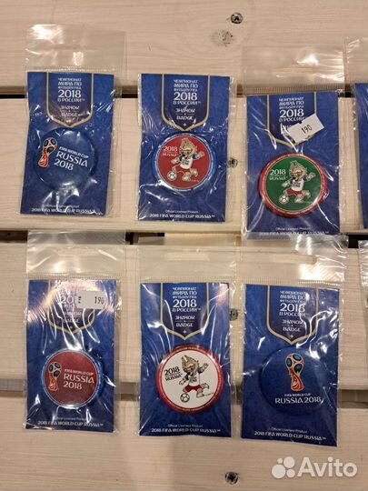 Значки чемпионат мира