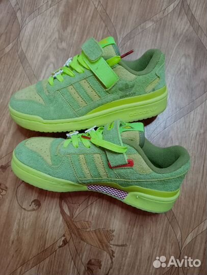 Кроссовки Adidas Grinch forum low