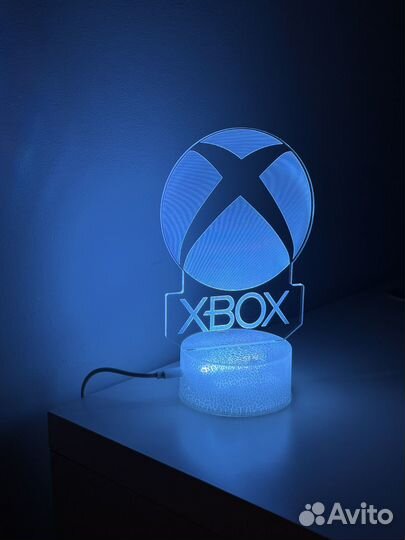 Лампа ночник xbox/ CS GO/ cyberpunk