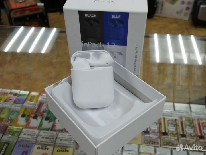 Наушники блютуз iPhone i7 ir Pods12