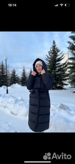 Пуховик женский зимний 46