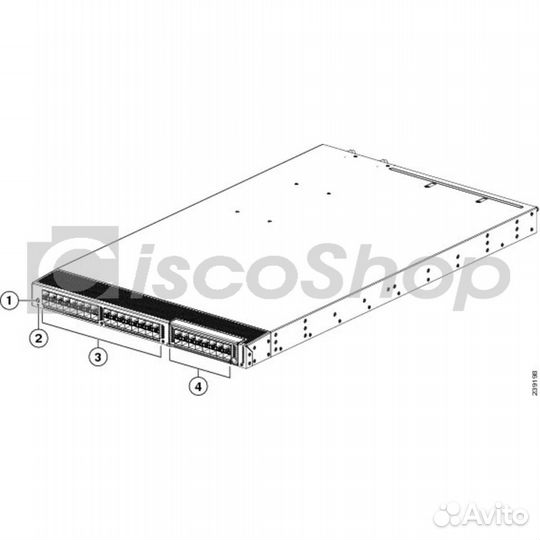 Коммутатор Cisco Nexus N5K-C5548UP-FA