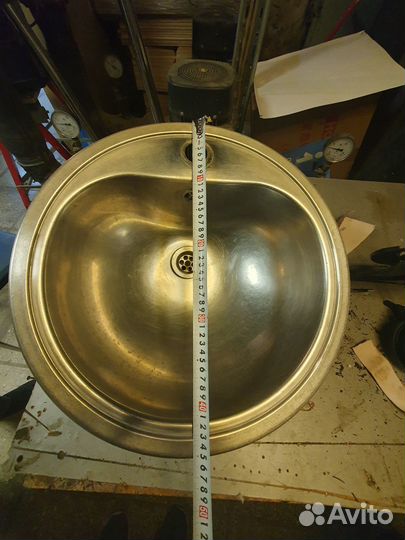 Мойка из нержавейки (круглая)