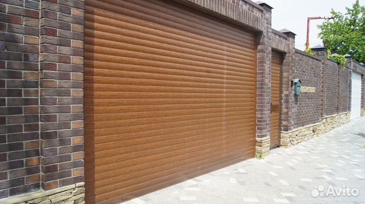 Рольставни (рольворота) рулонные ворота Дорхан