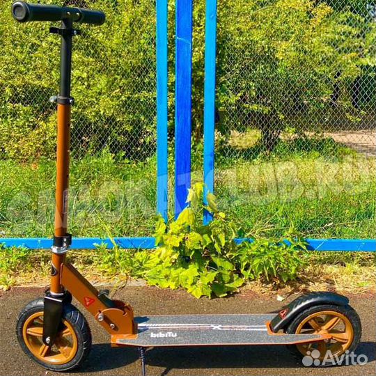 Самокат Bibitu Cross с надувными колесами