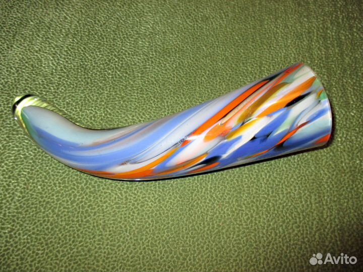 Интерьерное Советское цветное стекло Хрусталь СССР