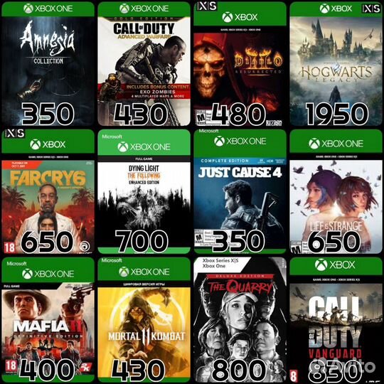 Игры для Xbox One & Xbox Series