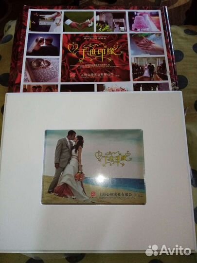 Свадебный набор со слепками рук и бокалы