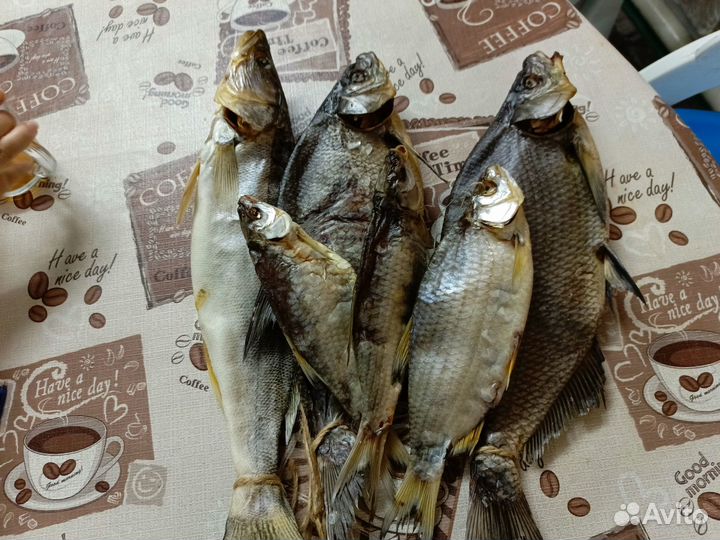 Рыба вяленная тарань