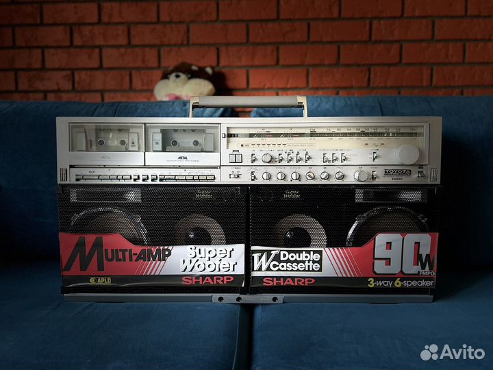 Магнитофон boombox Sharp Toyota(аналог 777/999)