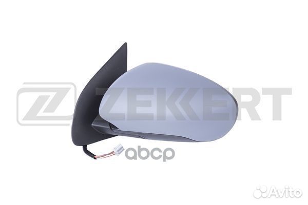 Зеркало в сборе левое / грунтованное / выпуклое