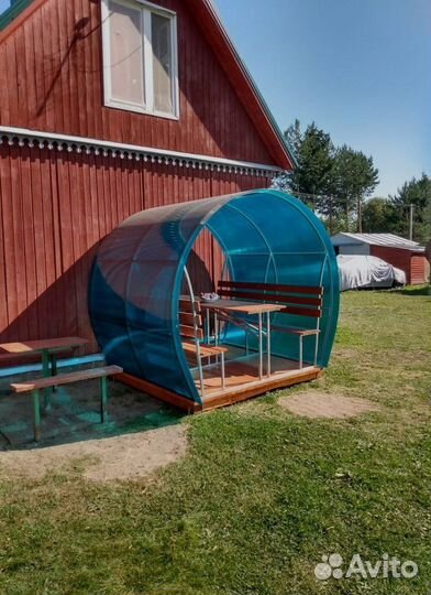 Каркас беседки 25*25