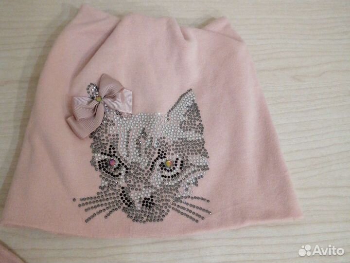 Шапка и снуд для девочки