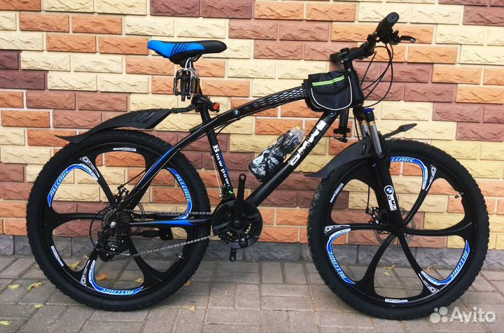 Новый велосипед на литых дисках