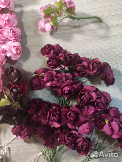 Бумажные цветочки