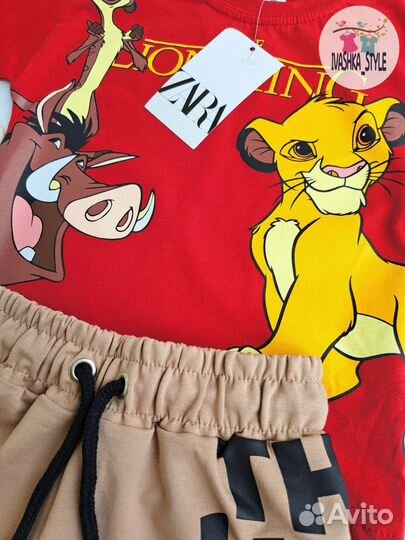 Костюм летний zara на мальчика