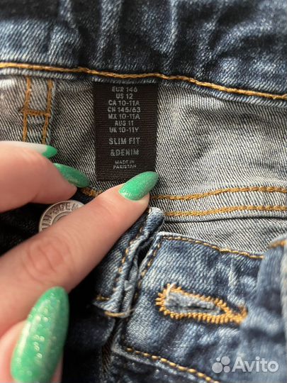 Джинсы на мальчика H&M