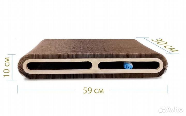 26833 Когтеточка-лежанка Зверьё моё Т-34, с мячом