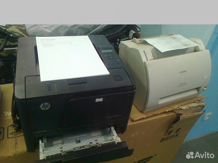 Лазерный принтер 3 шт. HP, kyocera, Canon