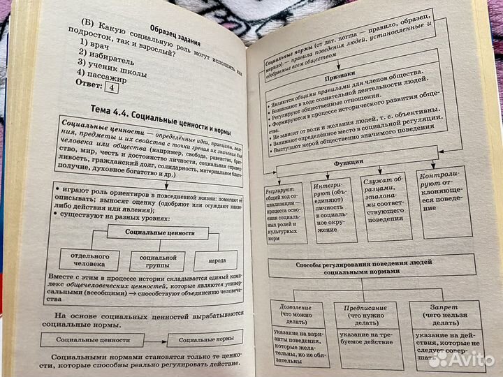 Обществознание огэ справочник