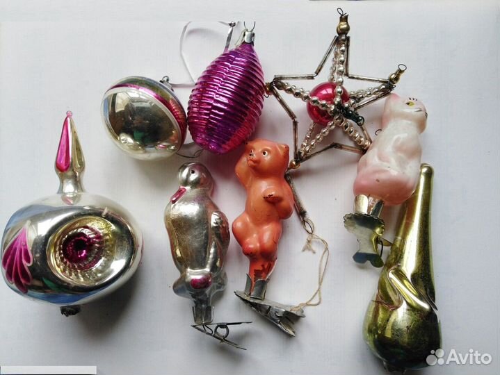 Елочные игрушки СССР