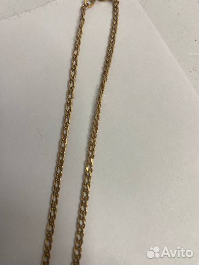 Золотая цепь 7.88гр с крестом 1.20гр