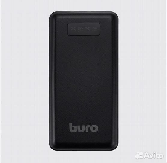 Новый пауэрбэнк Buro BPF30D,30000мAч,3A qcpd 22.5W